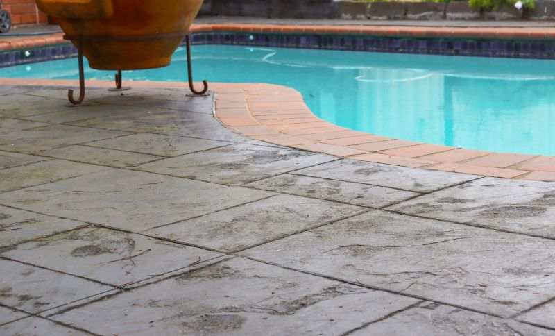 Patterned Pool Decks